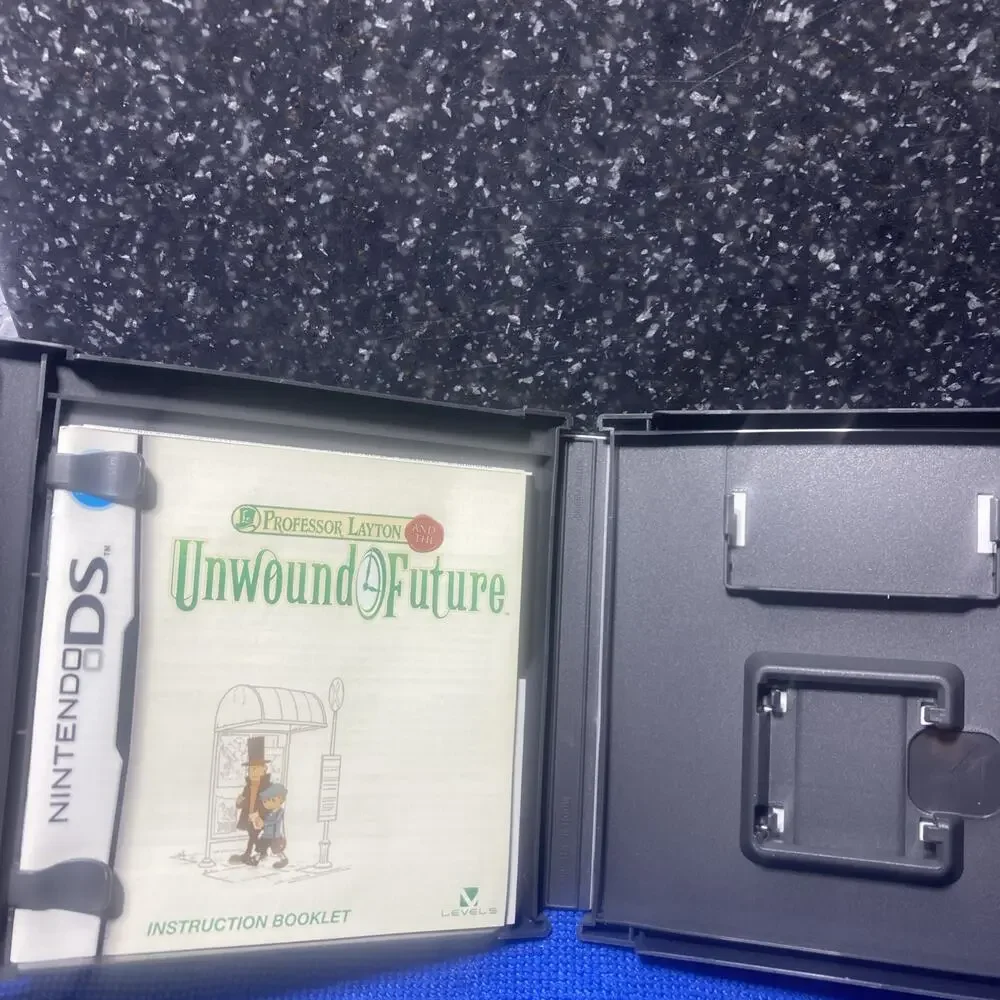 Professor Layton Unwound Future Empty Case With Manuel Only